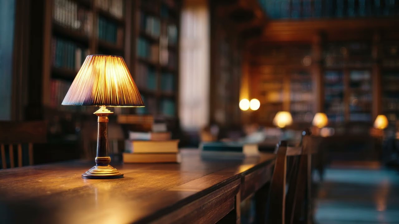 Study With Me | Quiet Library Study - 4 Hours Deep Focus Lofi