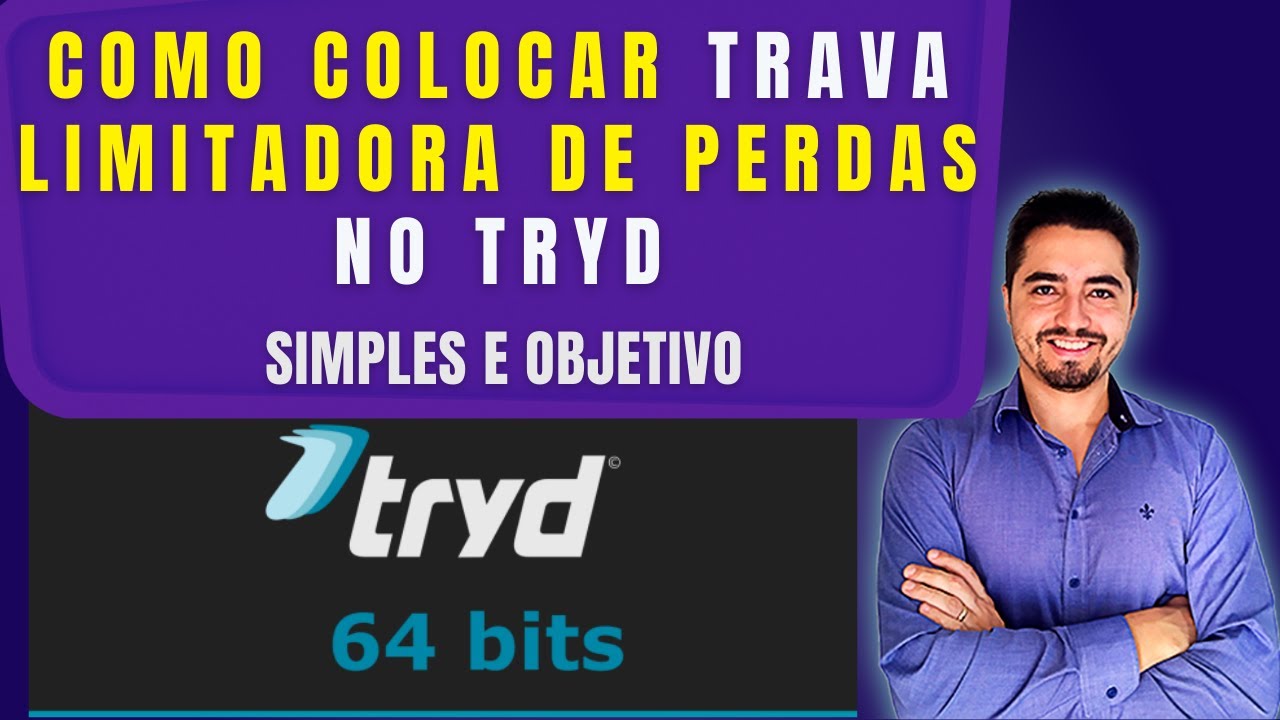 COMO COLOCAR TRAVA LIMITE DE PERDAS NO TRYD - PLANO DE TRADE - SIMPLES E OBJETIVO