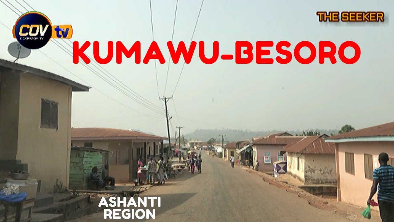 Kumawu - Besoro Drive in the Ashanti Region of Ghana: Enjoy the ride with the Seeker Ghana.