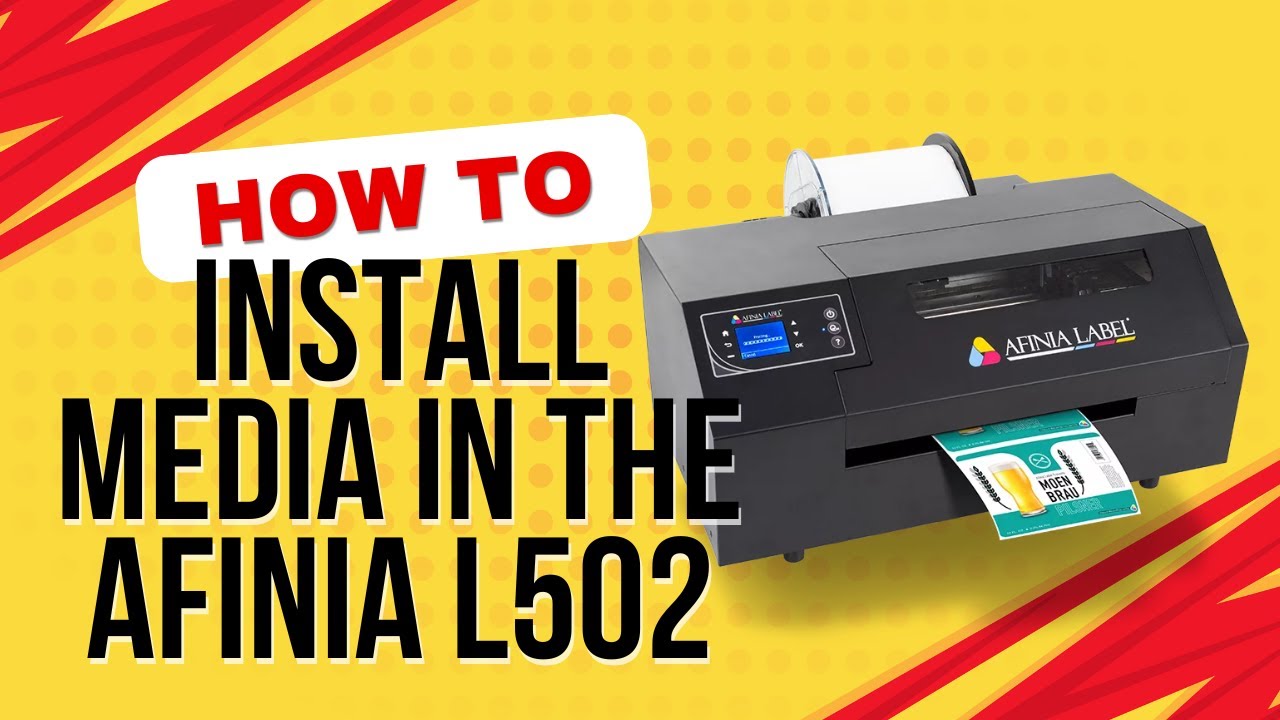 Afinia L502 - How to Load Media