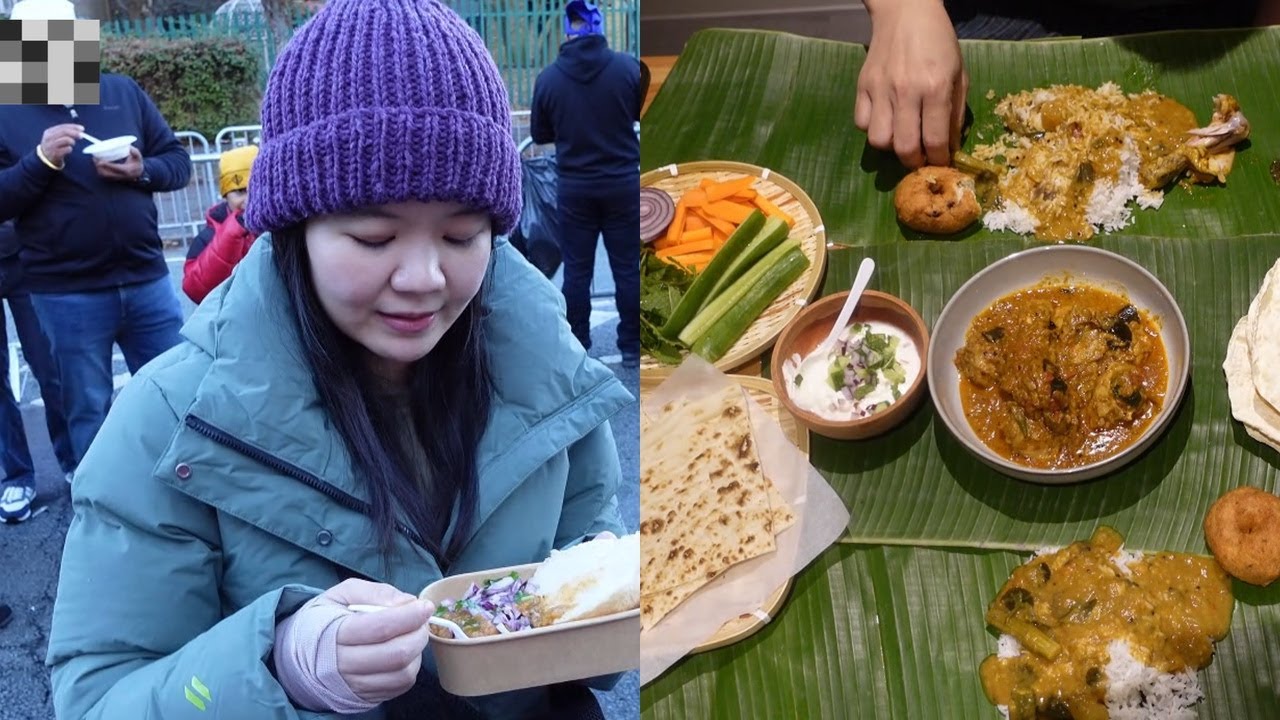 Experiencing Guru Nanak Gurpurab celebration in Southall, London | Cooking Indian food for dinner.