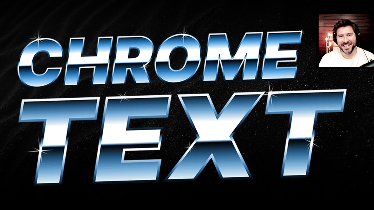 Inkscape Chrome Text Effect Step-By-Step Tutorial