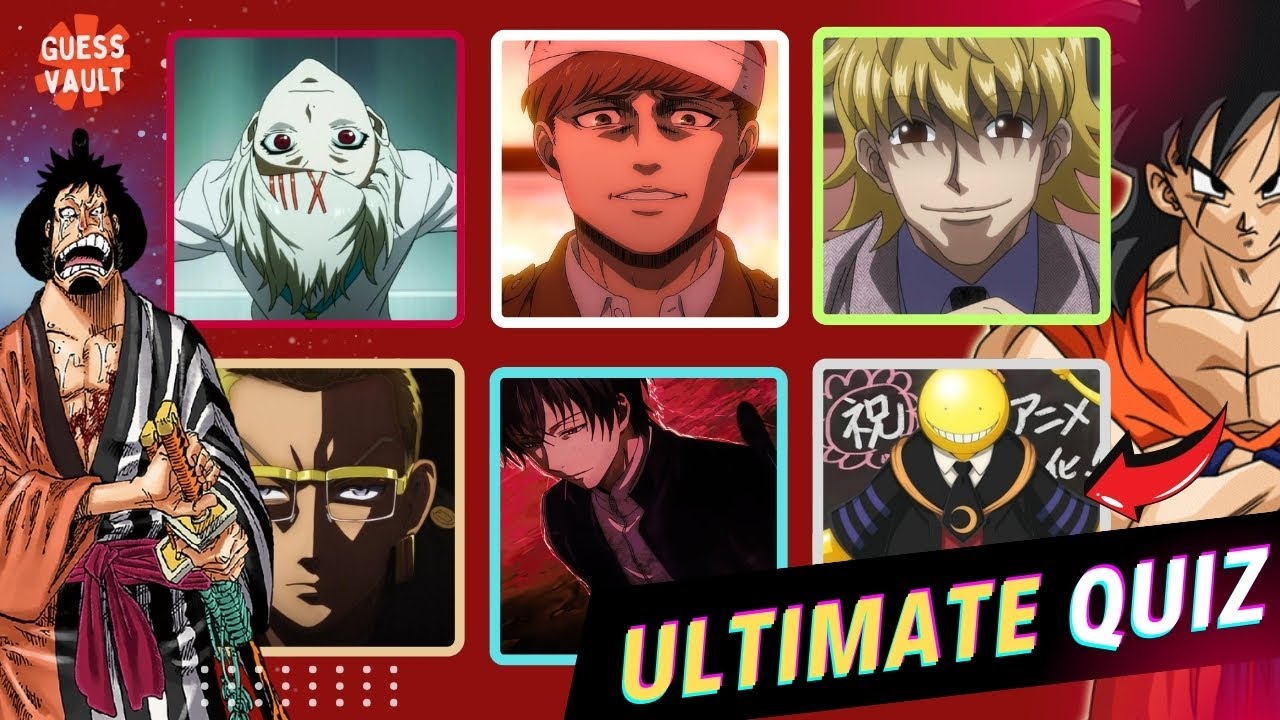 100 Anime Characters - Ultimate Anime Quiz