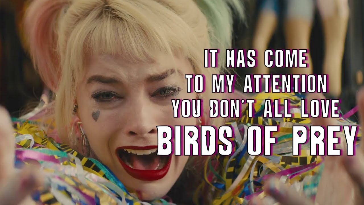 It Has Come To My Attention You Don't All Love BIRDS OF PREY