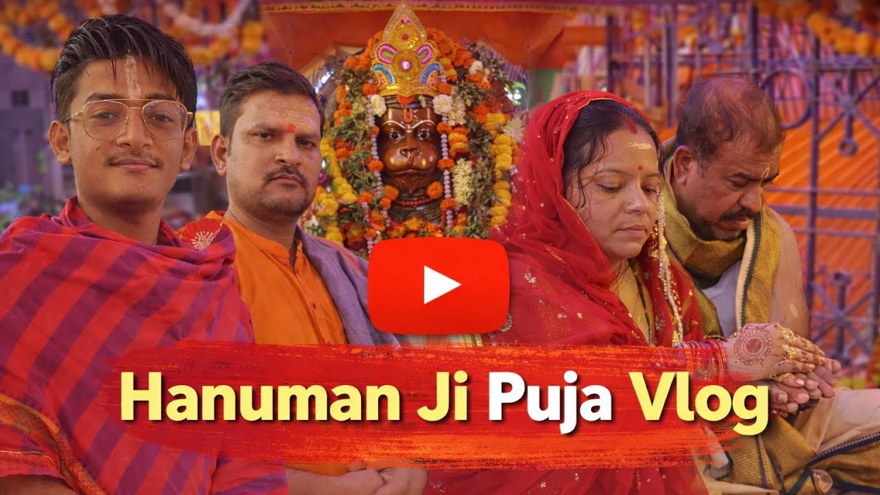 How we celebrate the hanuman ji puja ♥️🙏