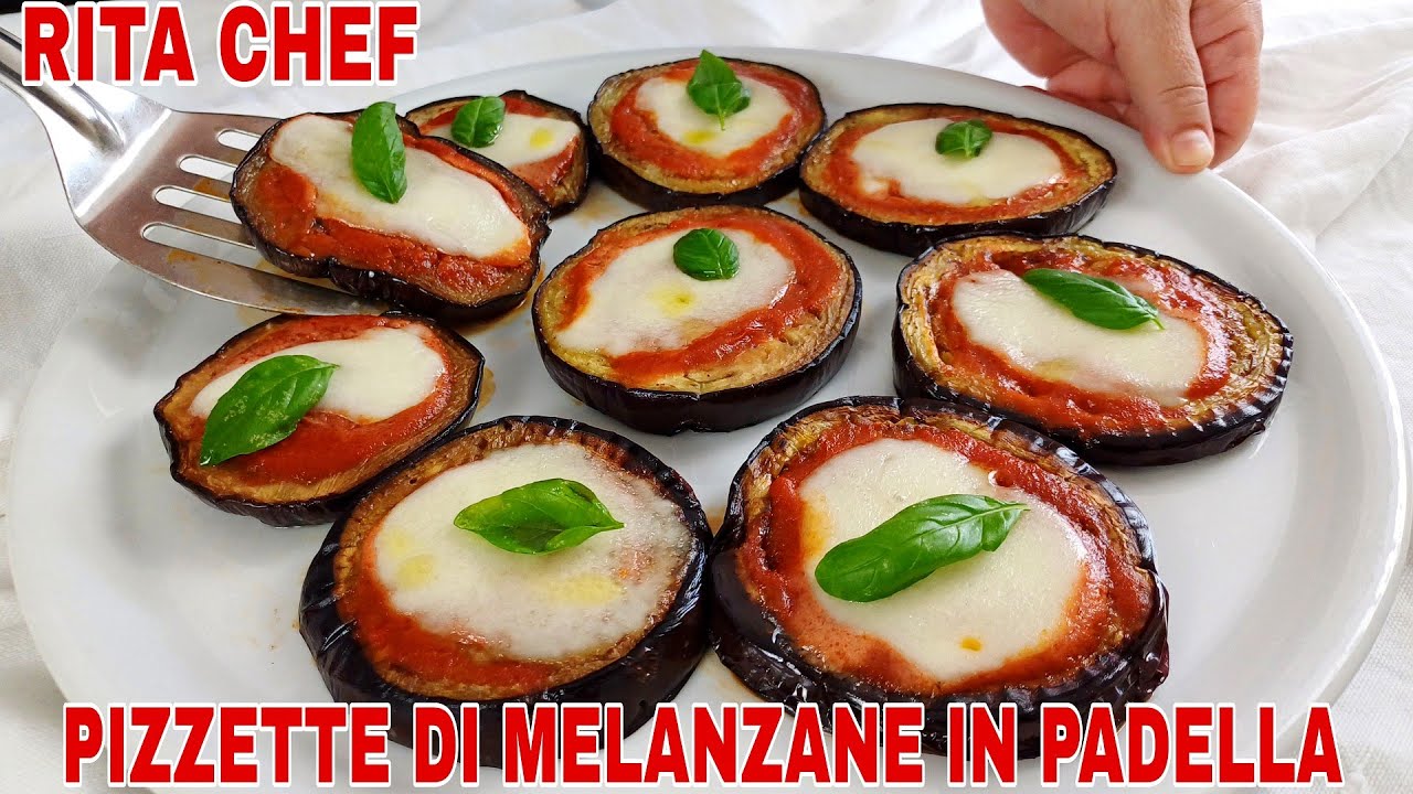 ПИЦЦА С БАКЛАЖАНАМИ НА СКОВОРОДЕ🍆РИТА ШЕФ-ПОВАР | EGGPLANT PIZZA IN THE PAN.