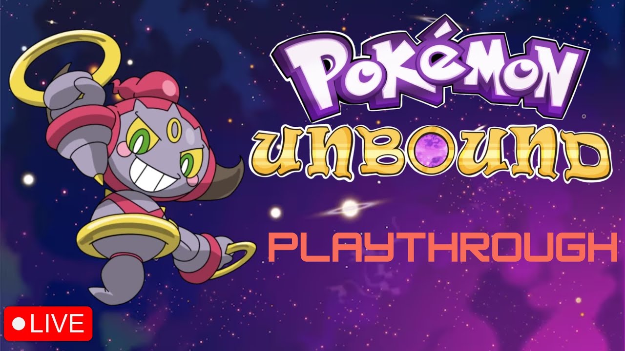 POKEMON UNBOUND-Beginning of Playthrough (LIVE)