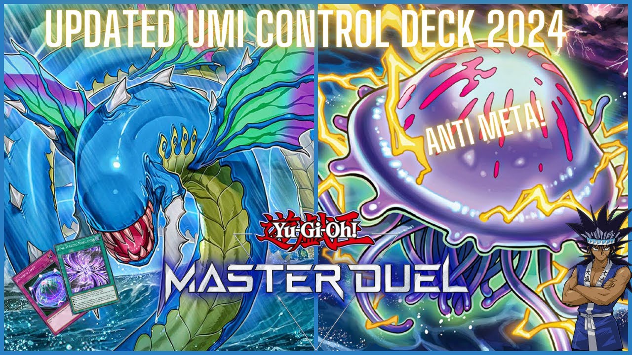 Updated Umi/Kairyu-Shin Control Deck in 2024! Ranked Gameplay & Deckprofile [Yu-Gi-Oh! Master Duel]