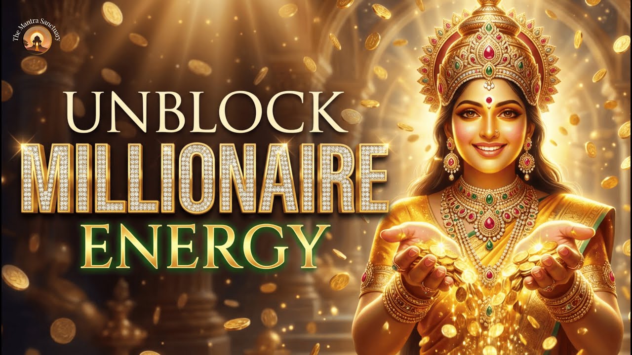 UNBLOCK MILLIONAIRE ENERGY | Lakshmi Mantra for Immediate Unexpected Money