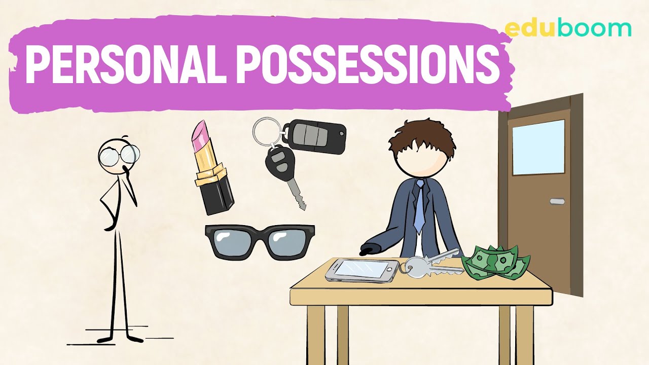 Personal possessions │ Ingl&eacute;s en ingl&eacute;s, nivel A1