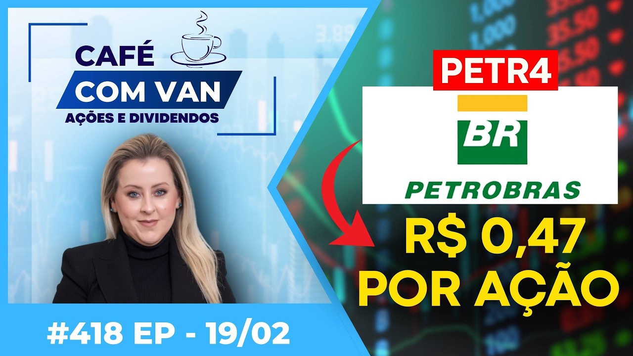 🚨O RISCO DO PETRÓLEO: PETROBRAS R$ 0,47 CENTAVOS POR AÇÃO!