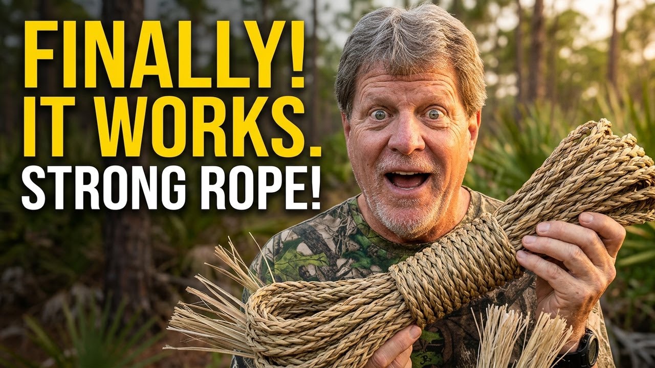 How to Make Natural Cordage in Minutes in Florida