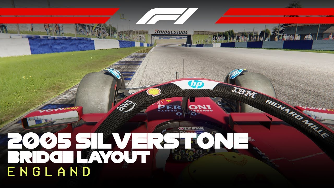 Next Lap: 2005 SILVERSTONE (BRIDGE LAYOUT) | F1 2025 Lewis Hamilton Onboard Lap