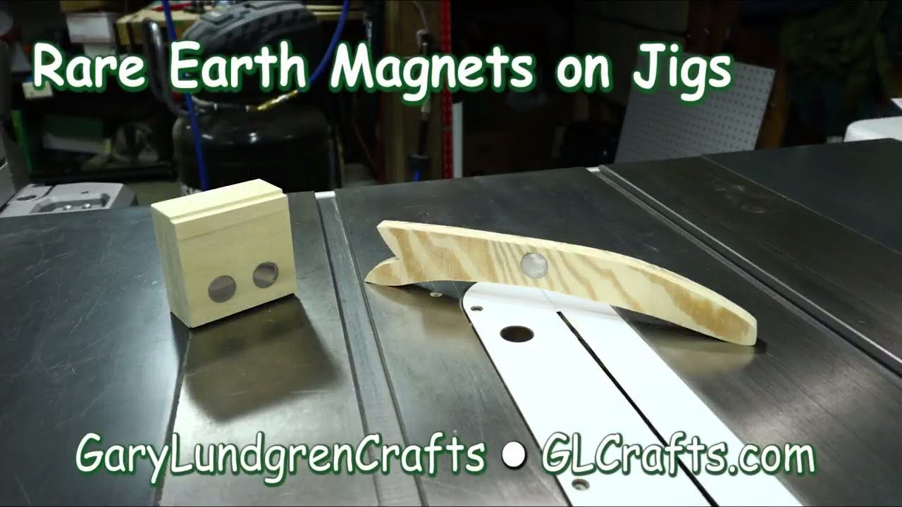 Shop Tips: Rare Earth Magnets On Jigs Ep.2017-43