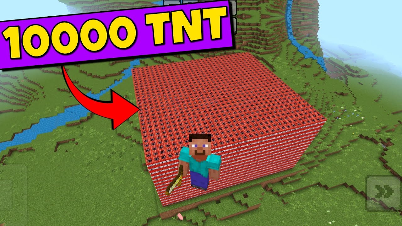 2 Hours for BUILDING 10000 TNT BLOCKS GIANT TNT☠️ [ Timelapse video ]