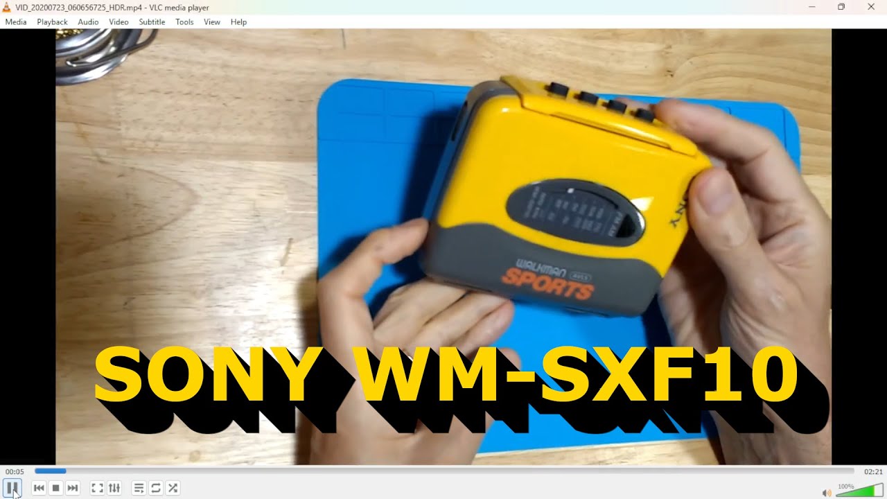 SONY WM-SXF10 Sports Walkman - belt replacement