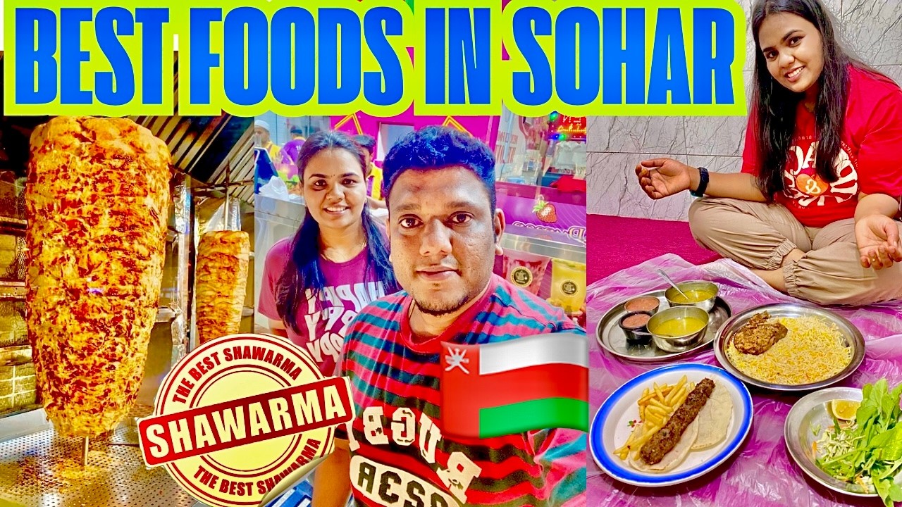 Authentic Oman Food Vlog in Sohar - Shawarma, Mandi, Doner Kebabs #foodvlog #sohar #omanfood #oman