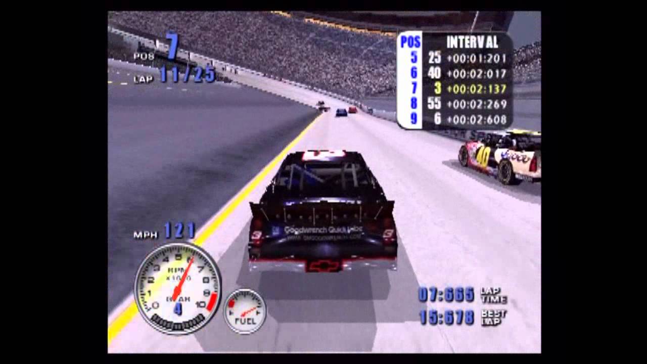 NASCAR 2001 Race at Bristol with Dale Earnhardt