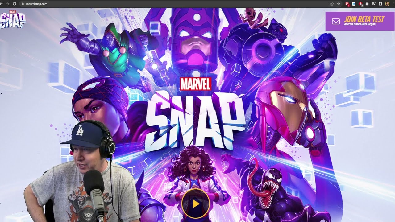 MARVEL Snap Closed Beta Gameplay - Sign Up In Description
