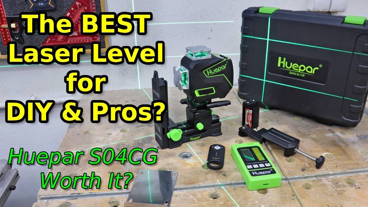 Game-Changer for Builders & DIYers? Huepar S04CG Laser Level Review