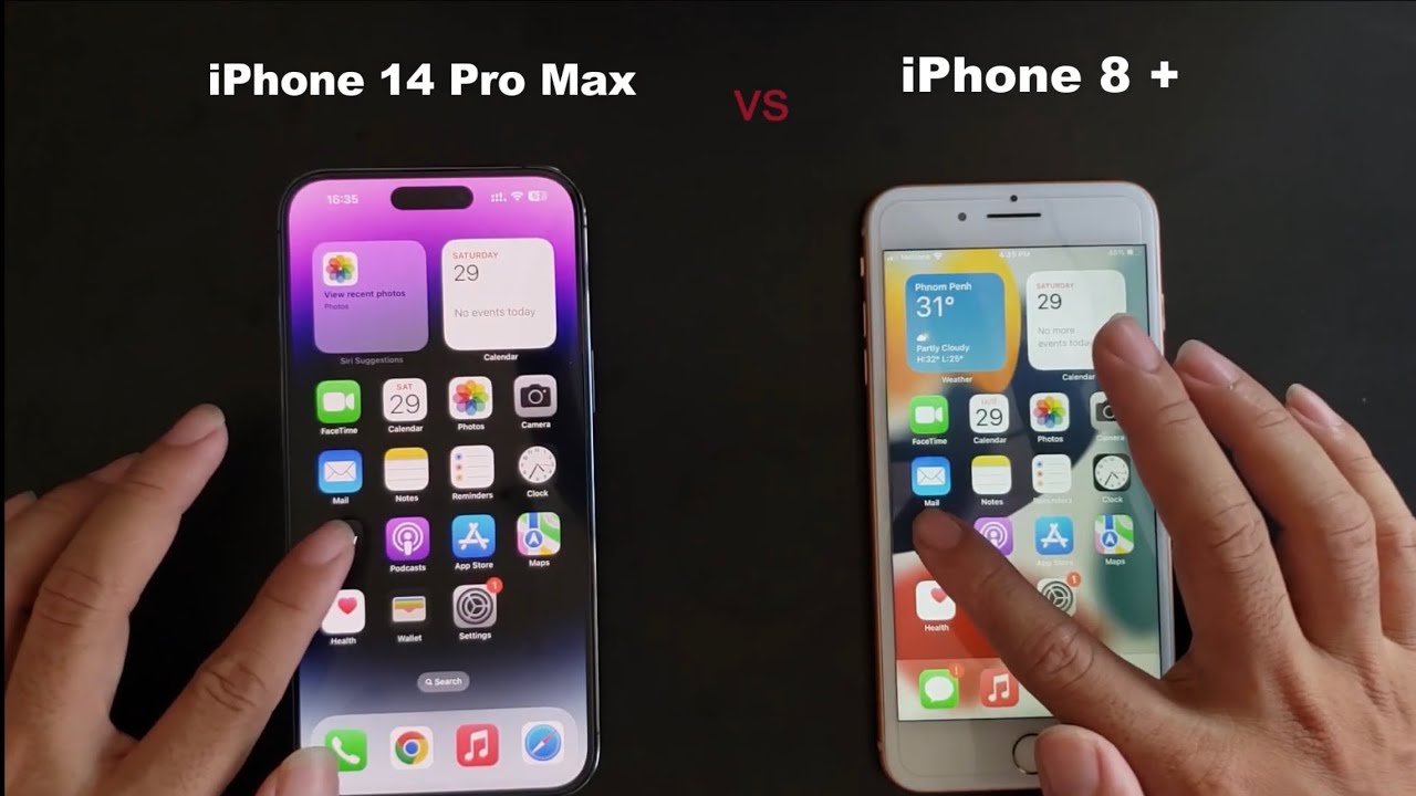 iPhone 14 Pro Max vs iPhone 8Plus- SPEED TEST