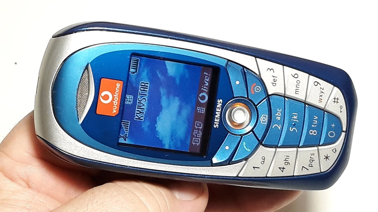 Siemens C65 - Капсула времени из Германии 2004 года от компании Vodafone. Life timer 46:05