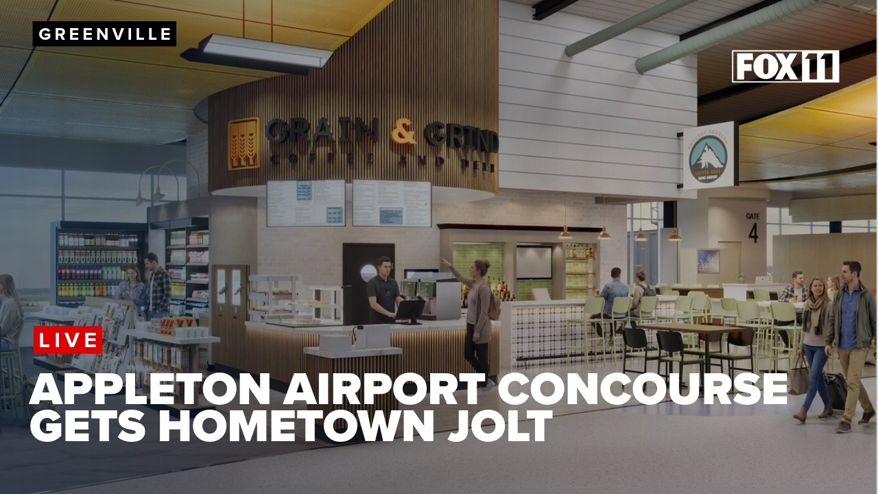 Appleton airport announces new restaurant, shops with local flavor