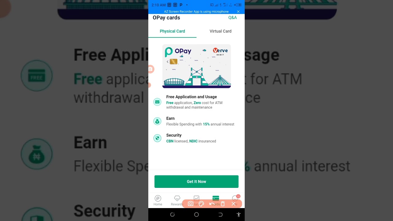 how to make money with Opay ATM card