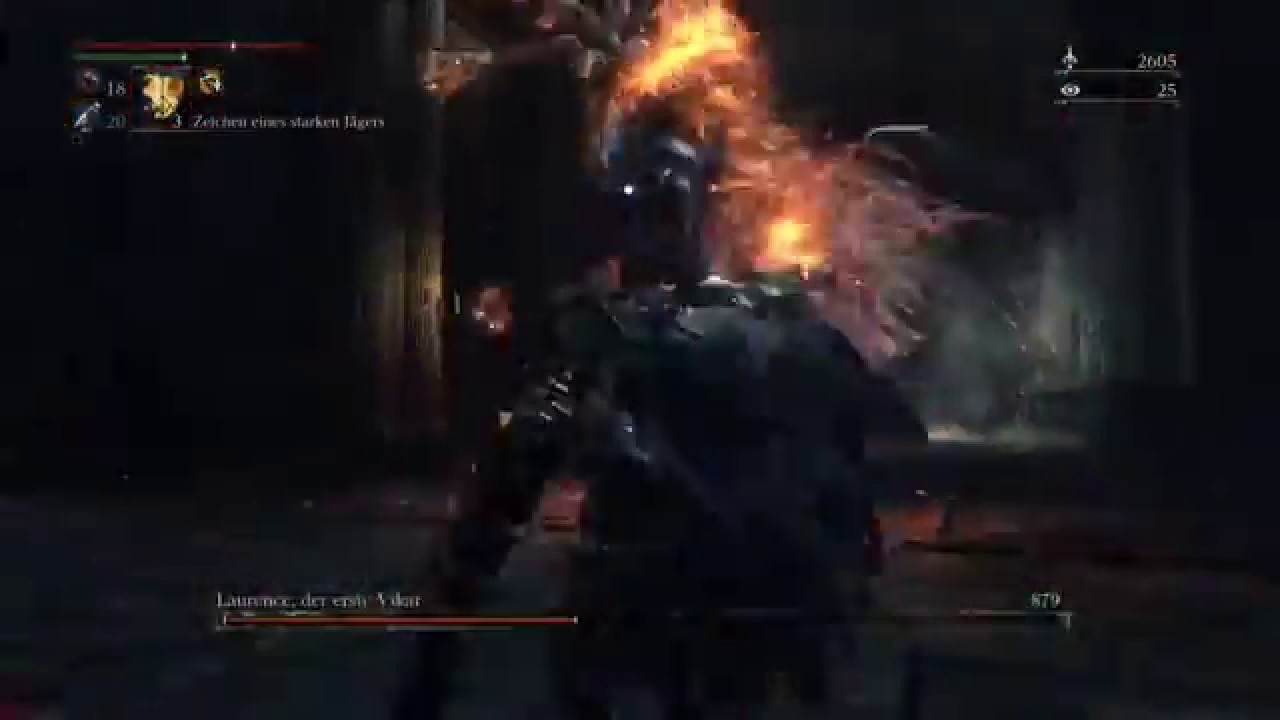 Bloodborne Laurence, der erste Vikar
