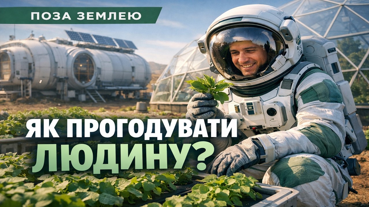 Космічні ферми. Без теплиць не буде Марса: правда про космічне землеробство