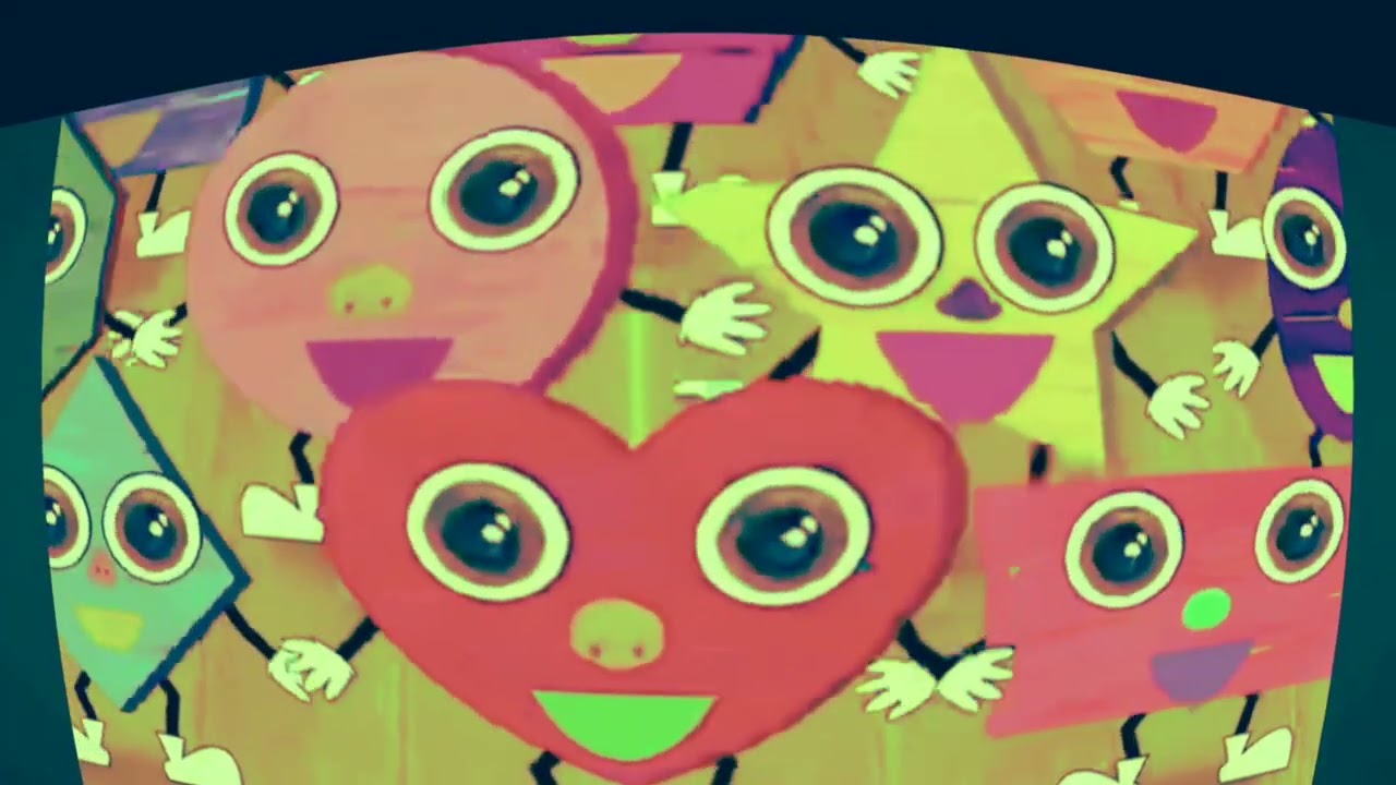 S-O-D-H-R Shapes Sing And Dance | Learn Shapes | Sponsored By:Klasky Csupo2001 Effects