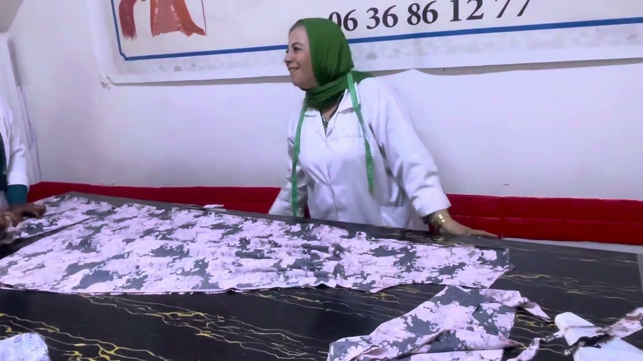 معلومات ذهبية من داخل مركز دار القفطان في موديل راءع جدا