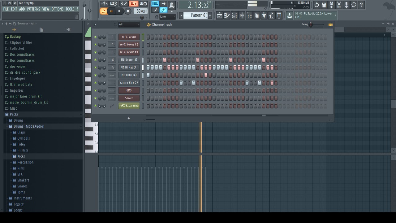Let it fly-lil wayne ft travis scott  instrumental/ fl studio beat remake