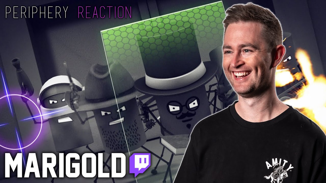 PERIPHERY - Marigold // First time hearing Periphery!! // Roguenjosh Live Reaction Twitch Clips