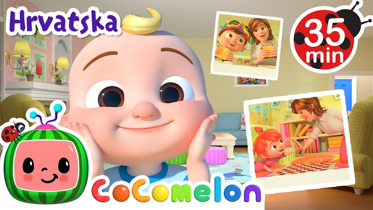Pjesma o mojoj mami | BEST OF CoComelon Hrvatska |Crtaći filmovi i dječje pjesme na hrvatskom jeziku