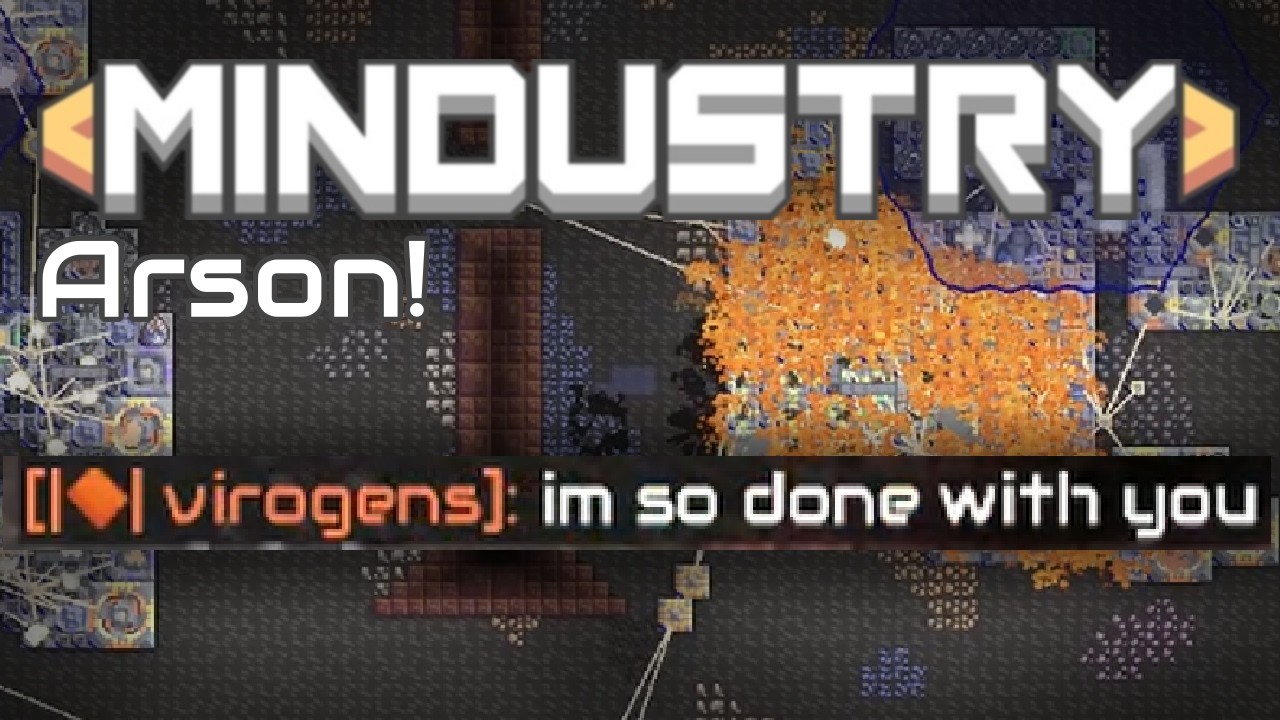 [Mindustry hex pvp] Arsonist gameplay