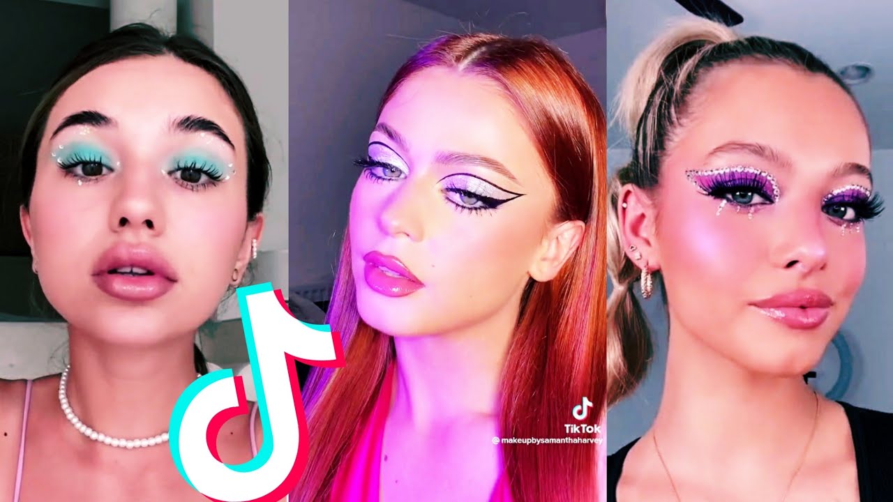 Euphoria Inspired Makeup Looks Tiktok Compilation 💜💄