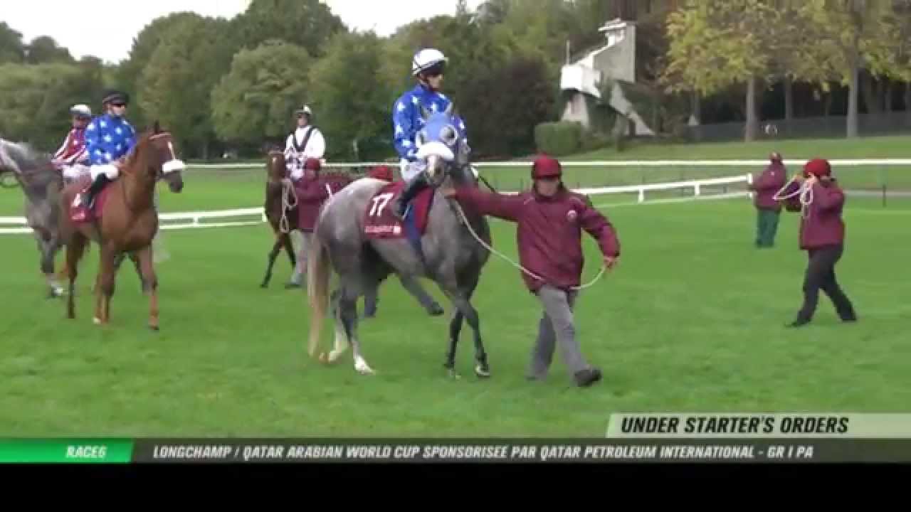 05.010.2014 Longchamp 6.Race Qatar Arabian World Cup 2014 - Group I  2.000 m