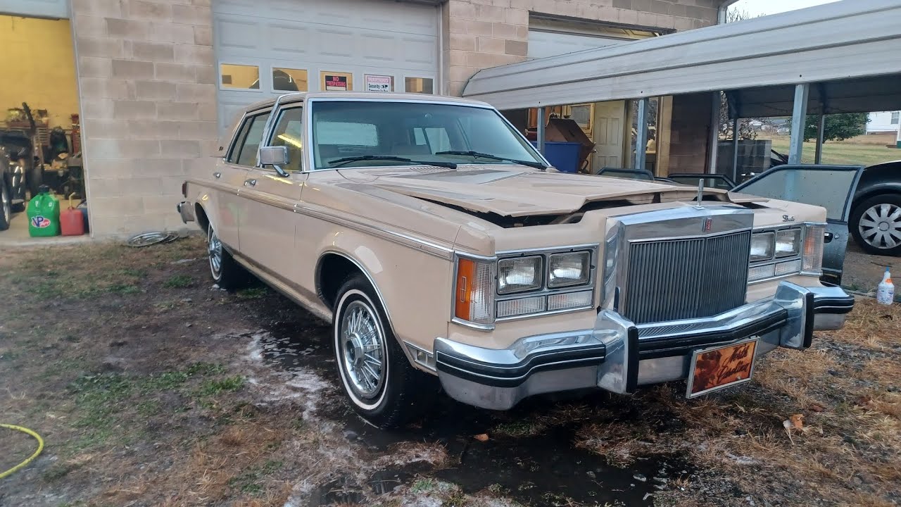 Lincoln versailles first wash in 10 years. WOW!