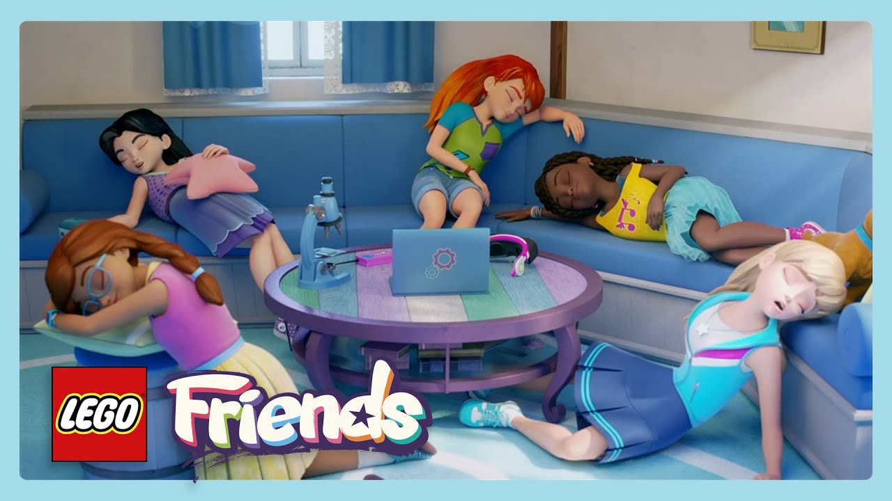 Girls Sleepover | LEGO FRIENDS | WildBrain Little Jobs