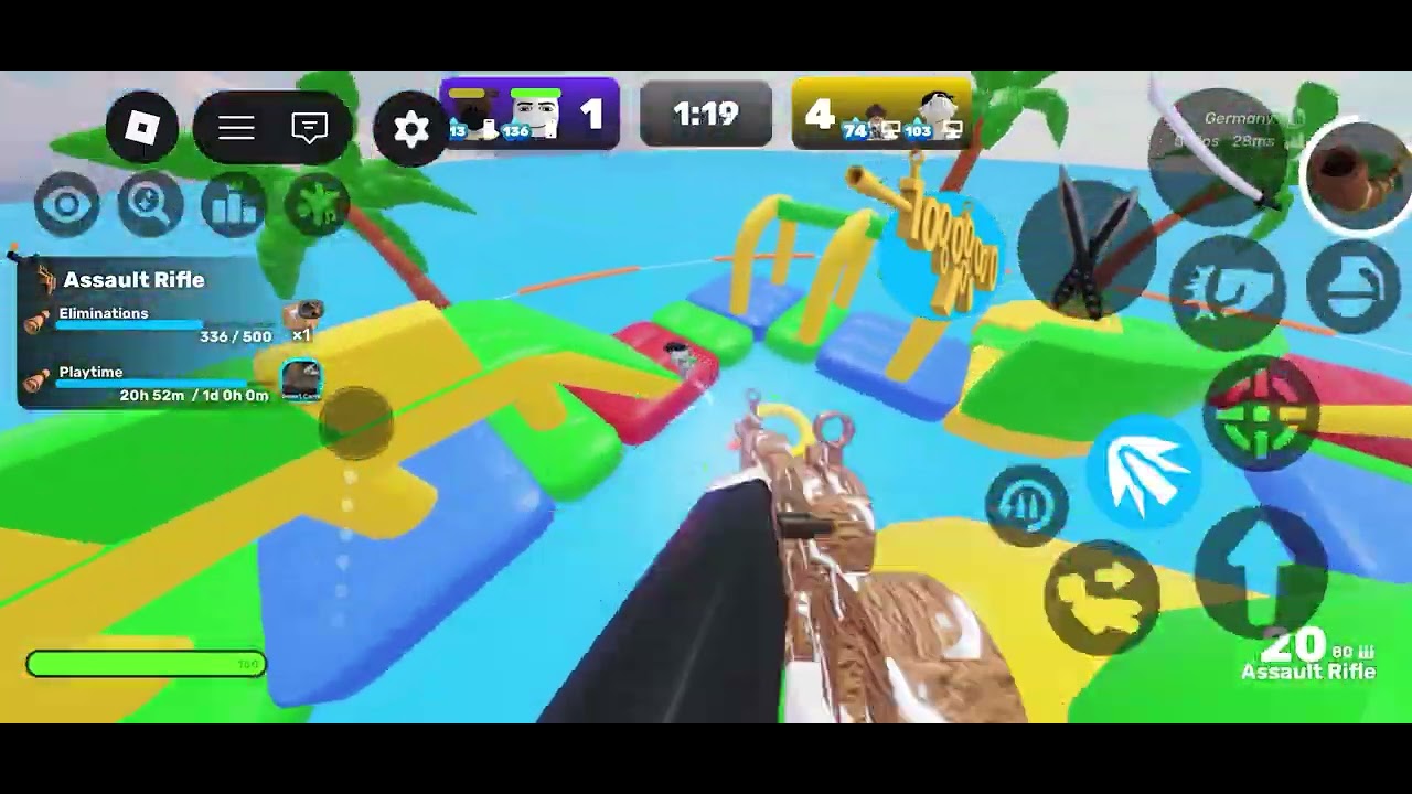 Playing new Rivals update (Valentines)