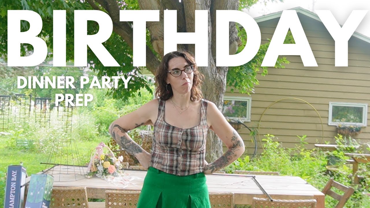 It's my birthday month! And I wanna have a dinner party.