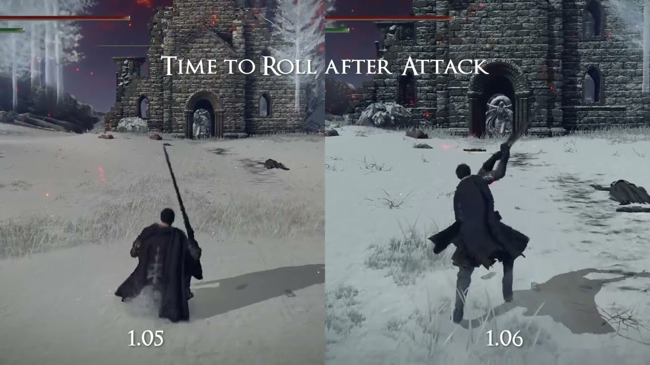 Elden Ring 1.06 Greatsword, Roll Speed, Greataxe Comparison