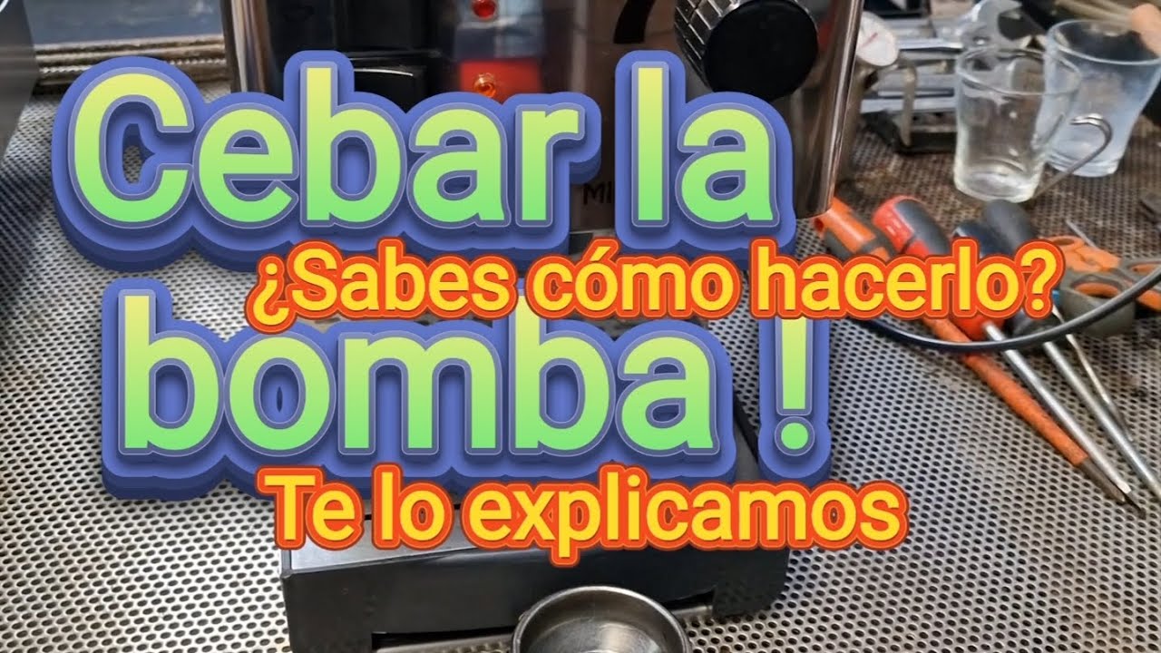 Cebar la bomba de agua en Minimokas !!! &iquest;Sabes c&oacute;mo hacerlo? Te lo explicamos.