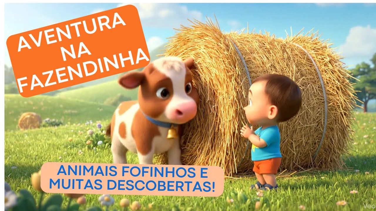Aventura na Fazendinha| História Infantil com animais fofinhos e músicas encantadoras.