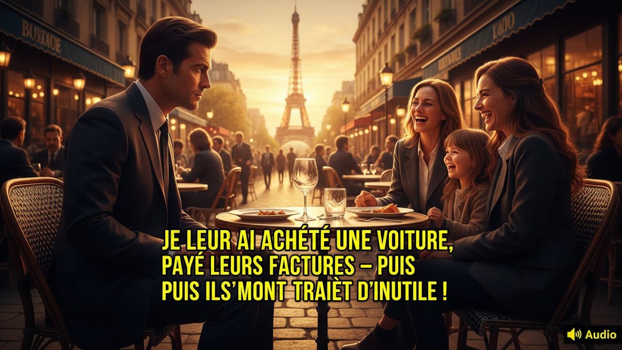 JE LEUR AI ACHETÉ UNE VOITURE, PAYÉ LEURS FACTURES — PUIS ILS M’ONT TRAITÉ D’INUTILE !