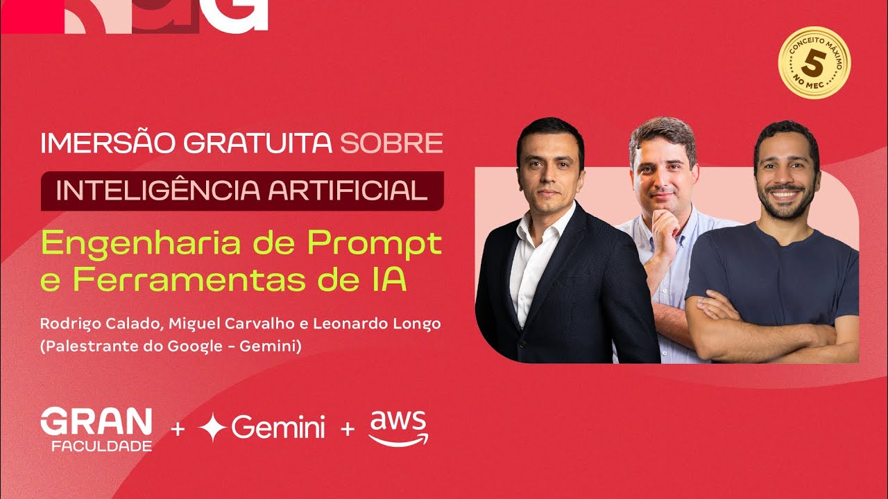 Imersão gratuita sobre inteligência artificial | Dia 01: Engenharia de Prompt e Ferramentas de IA