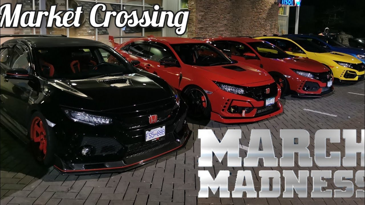 March Madness at Market Crossing Car Meet - Burnaby BC  03/04/22