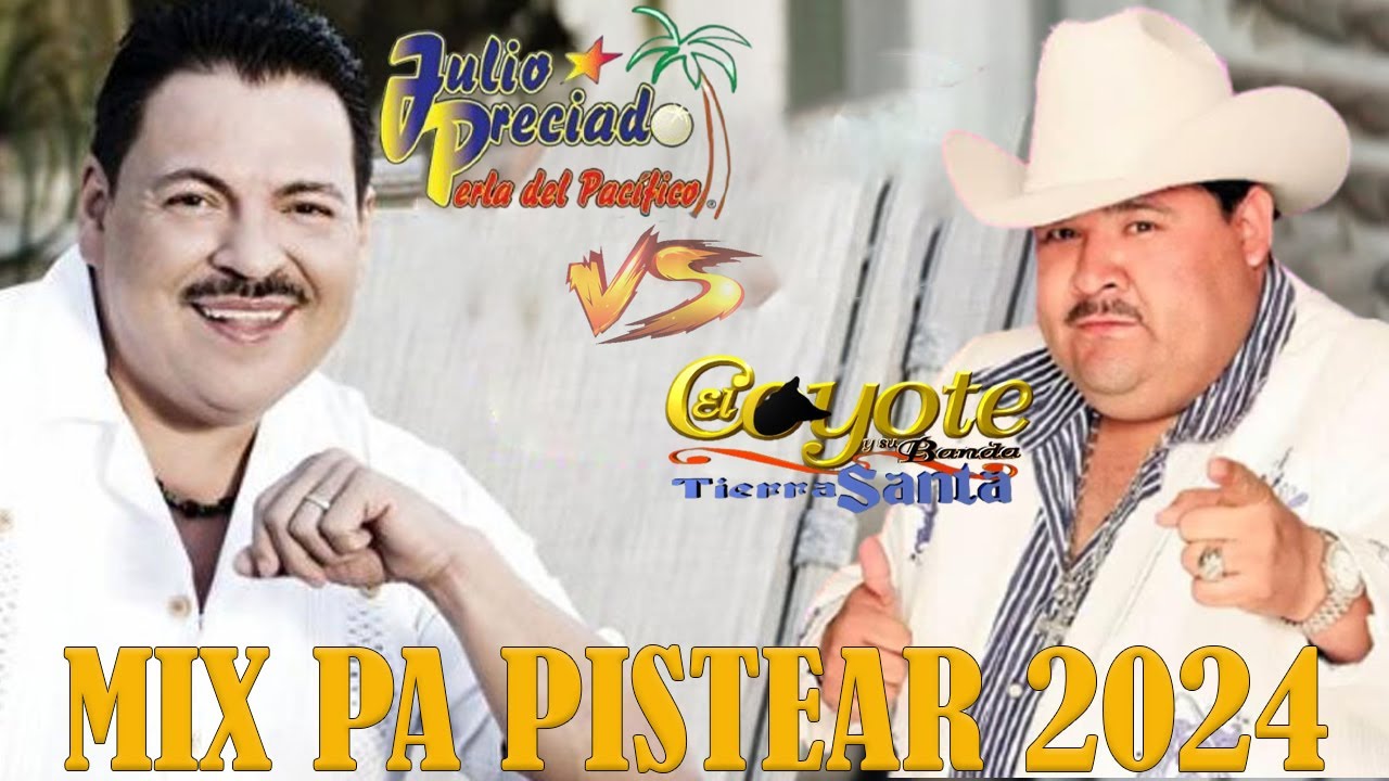 Julio Preciado, El Coyote 50 Mejor Canciones || Corridos Con Banda Mix Pa Pistear