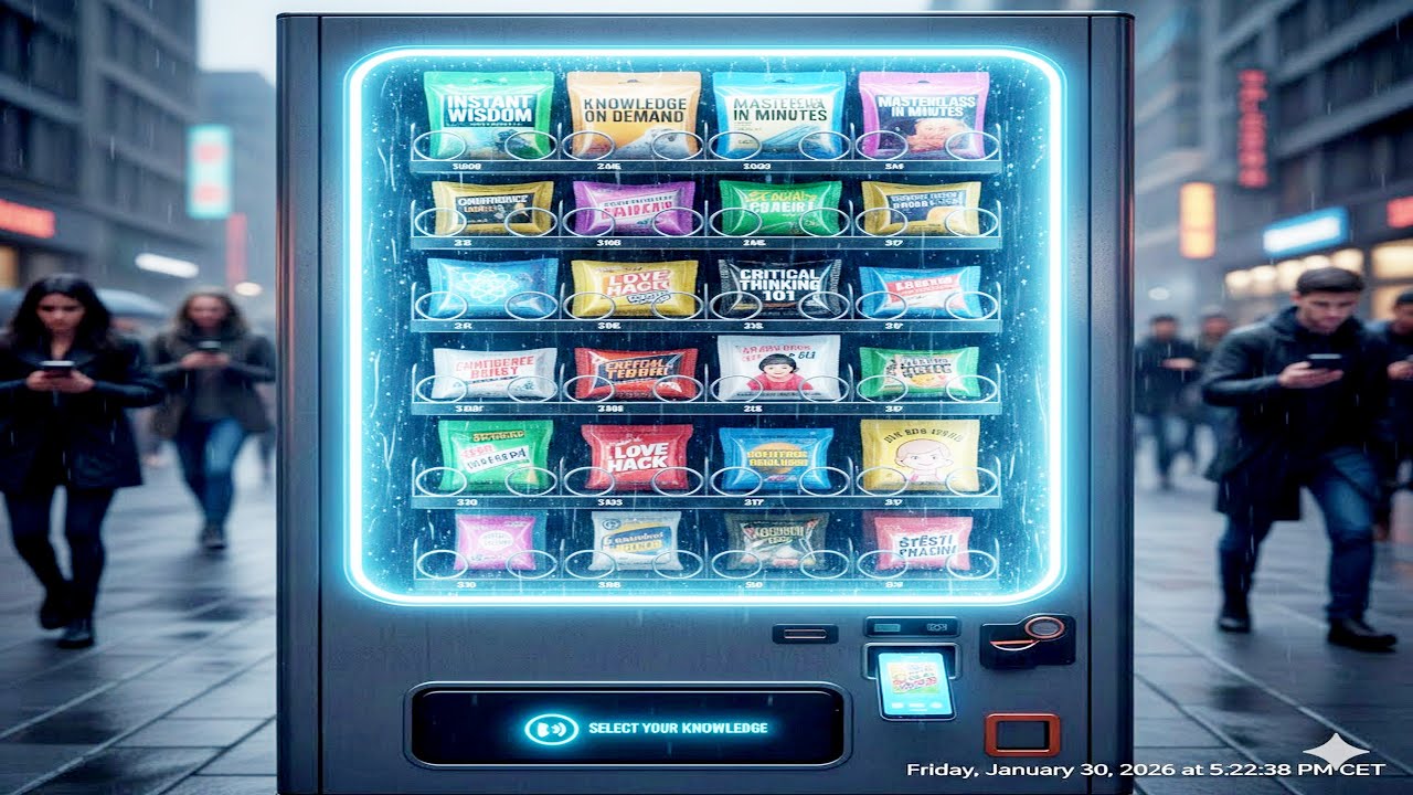 Automat mluví, protože musí něco prodat